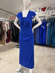 Abito bezz blu elettrico