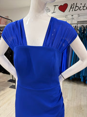 Abito bezz blu elettrico
