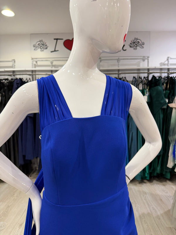 Abito bezz blu elettrico