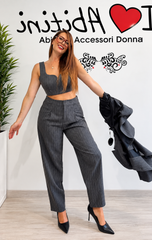 Pantalone gessato Kor
