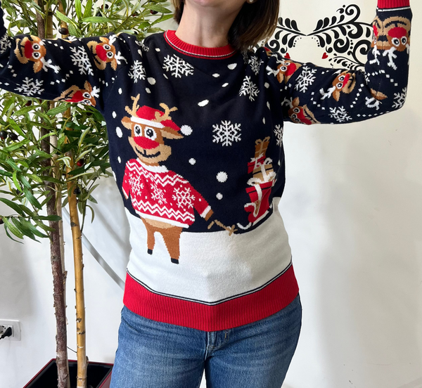 Maglione Natale uomo donna the bringing christmas