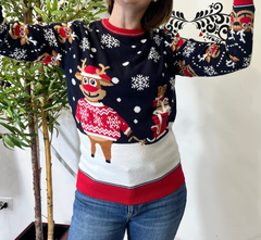 Maglione Natale uomo donna the bringing christmas