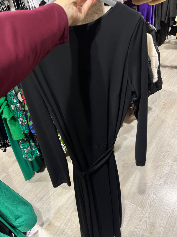 Abito liza vari colori cinturina strass