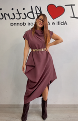 Abito asimmetrico vari colori