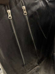 Gonna ecopelle zip vari colori