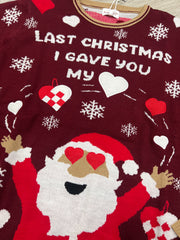 Maglione di Natale the Christmas heart sweater