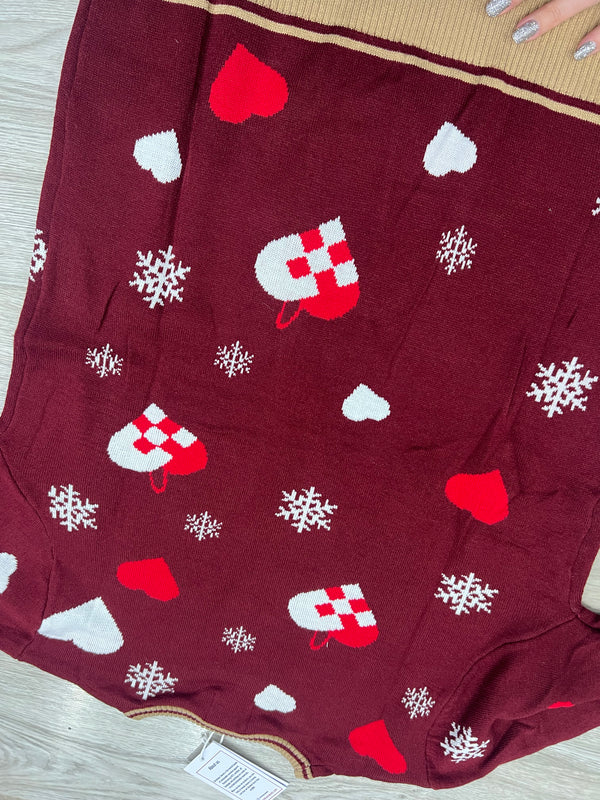 Maglione di Natale the Christmas heart sweater