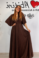 Abito pipistrellone lurex vari colori