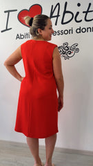 Abito liza rosso