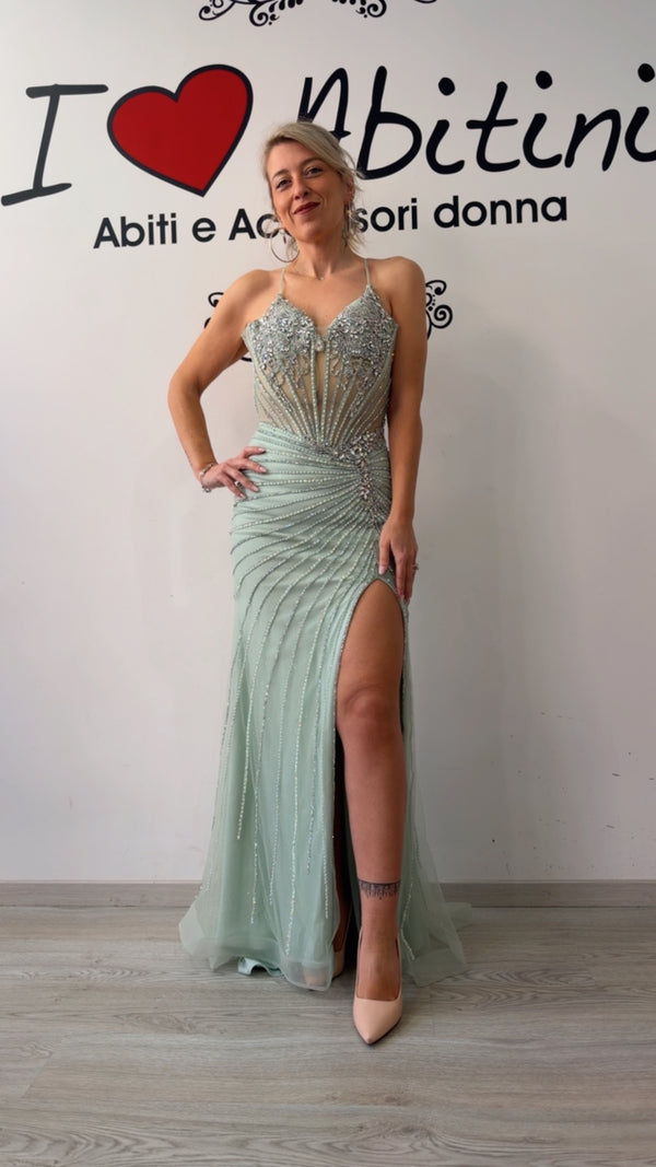 Abito salvia diamond