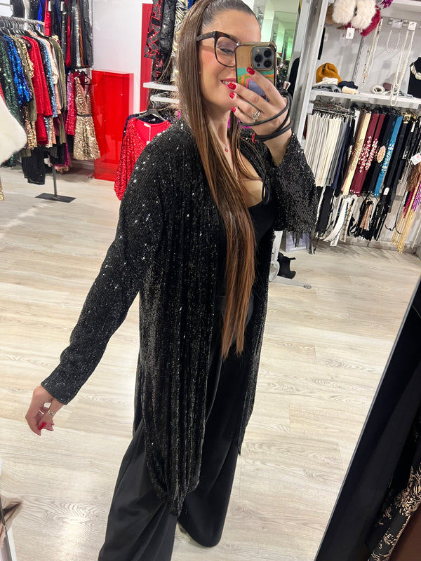 Cardigan paillettes