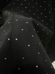 Abitino micro strass nero