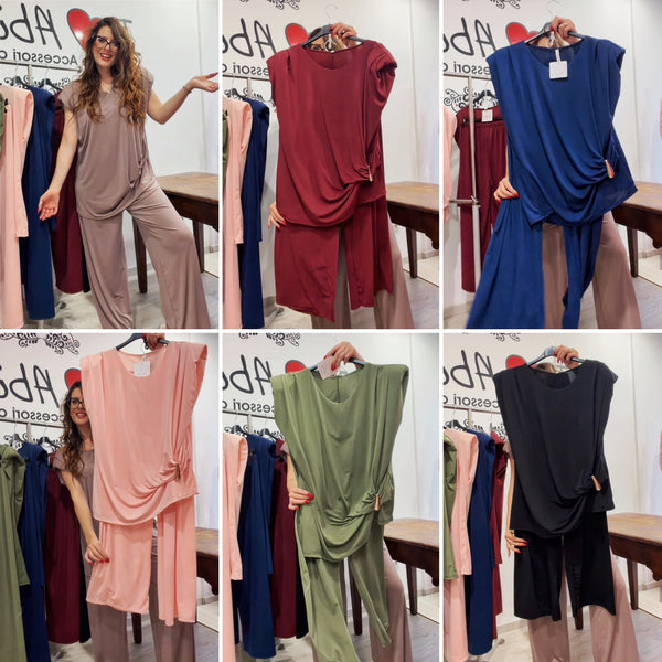 Completo comodone vari colori