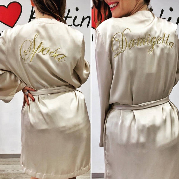 Vestaglia SPOSA E DAMIGELLA