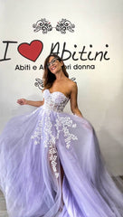 Abito tulle Ricami vari colori