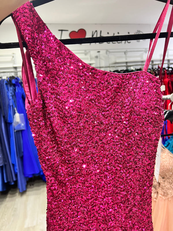 Abito sirena paillettes vari colori