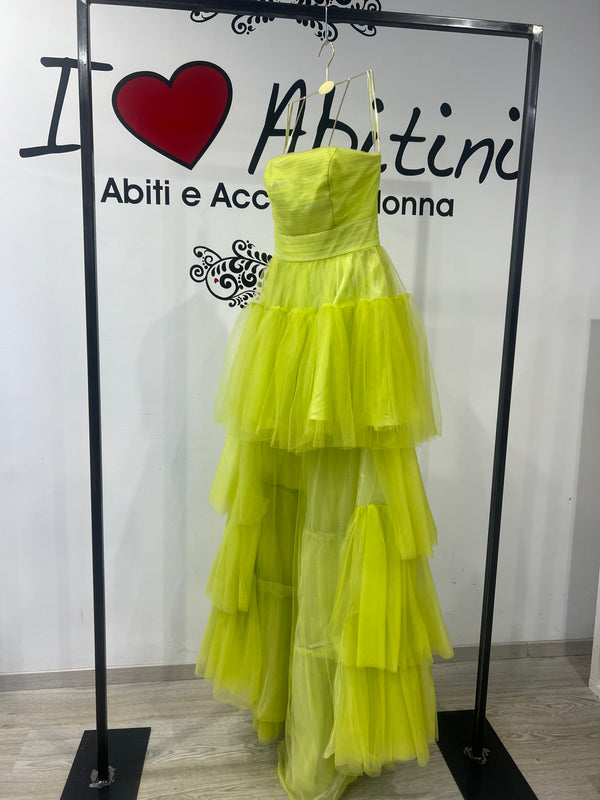 Abito coda Serena lime