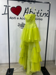 Abito coda Serena lime