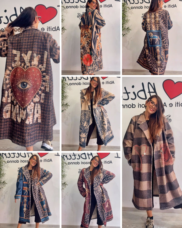 Cappotto varie fantasie