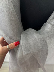 Stole tulle e punti lurex