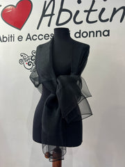 Stole tulle e punti lurex