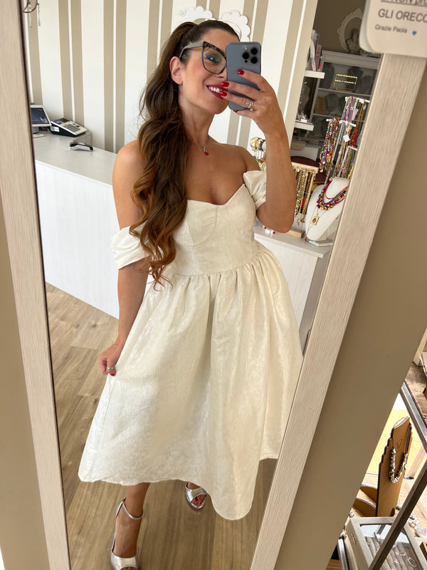 Abito SUPER PROMO bianco tru