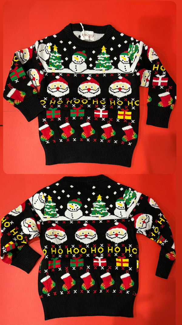 Maglione Natale bimbo/a happy christmas