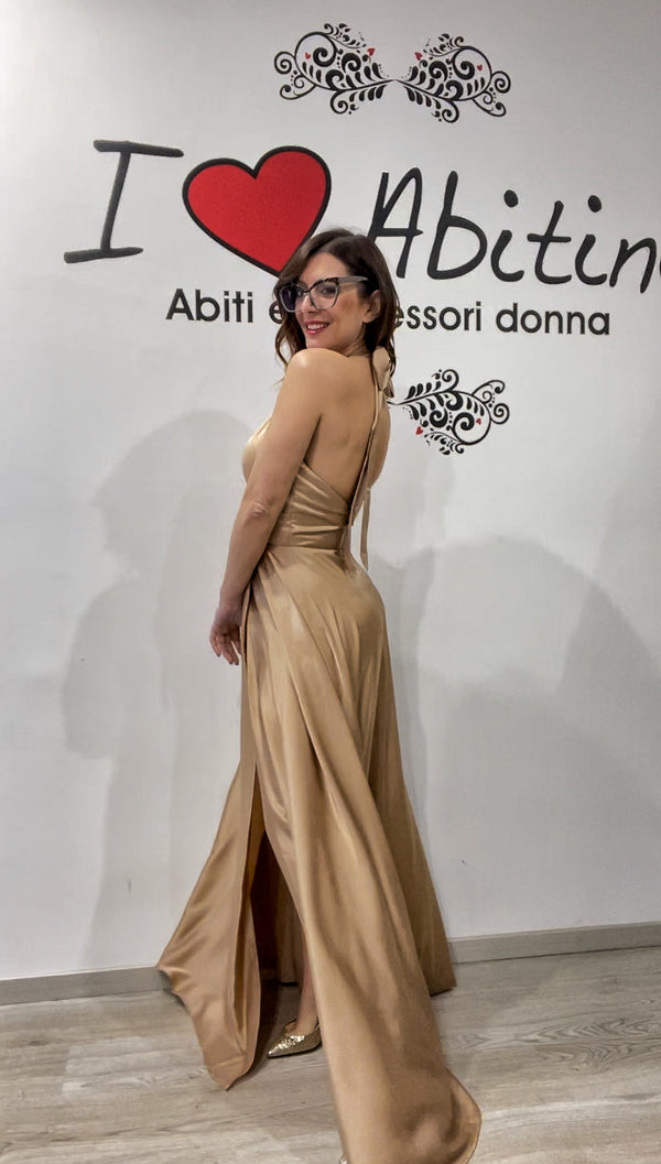 Abito Dami champagne