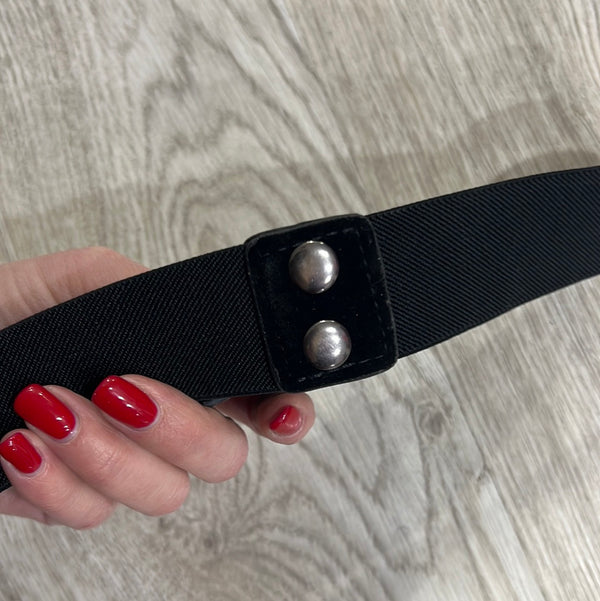 Cintura elastica strass rosata