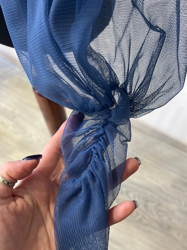 Giacchino stola tulle carta zucchero tg unica