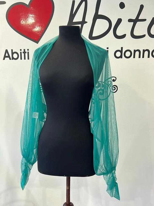 Giacchino stola tulle tiffany tg unica