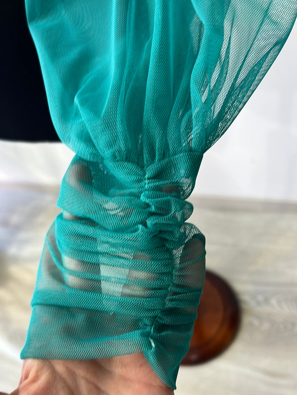 Giacchino stola tulle tiffany tg unica